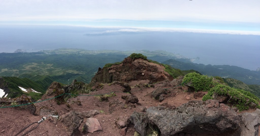 山頂からの眺め